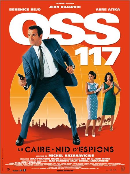 Affiche de OSS 117, le Caire nid d’espions