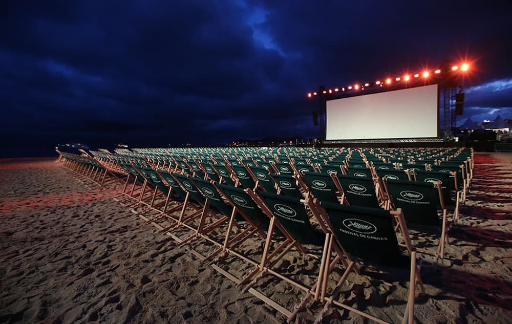 Le cinéma de la plage du Festival de Cannes © AFFIF