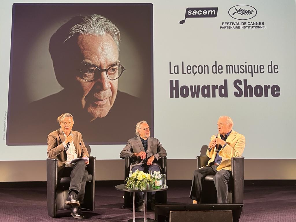 Howard Shore et Martin Scorsese