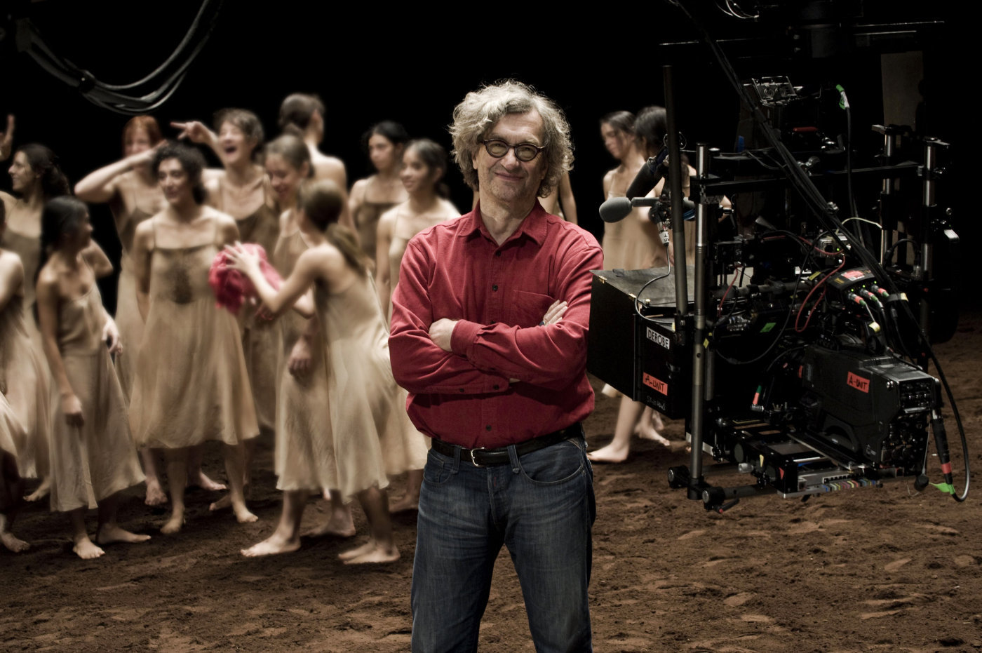  Wim Wenders sur le tournage du documentaire Pina / © Donata Wenders