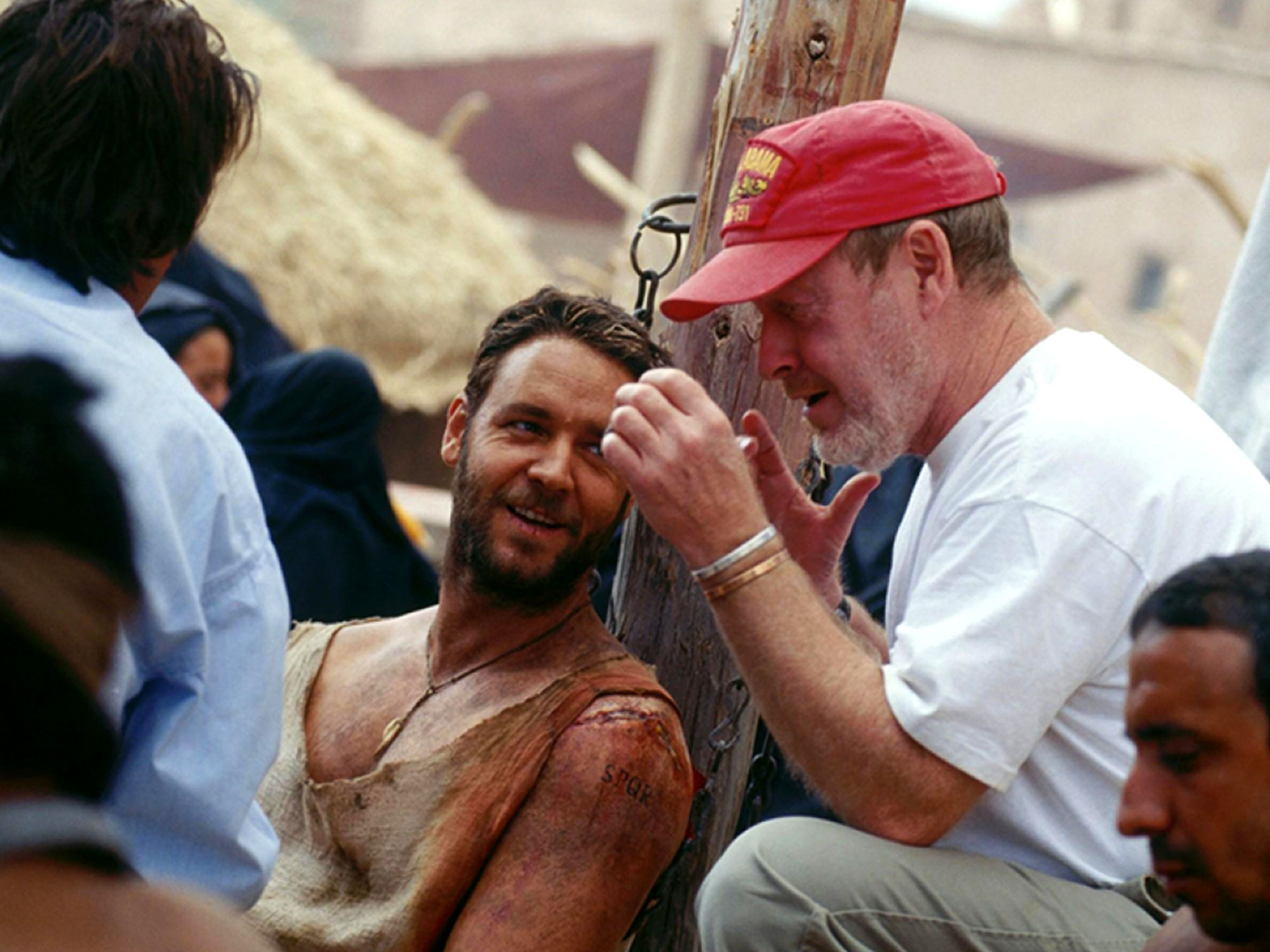 Ridley Scott sur le tournage de Gladiator / © Dreamworks