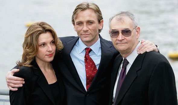 Barbara Broccoli, Daniel Craig et Michael G. Wilson